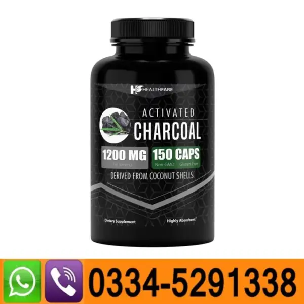 Activated Charcoal 1200mg Capsule In Pakistan