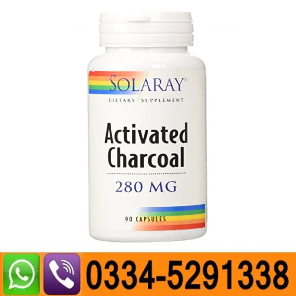 Activated Charcoal 280Mg Capsule In Pakistan
