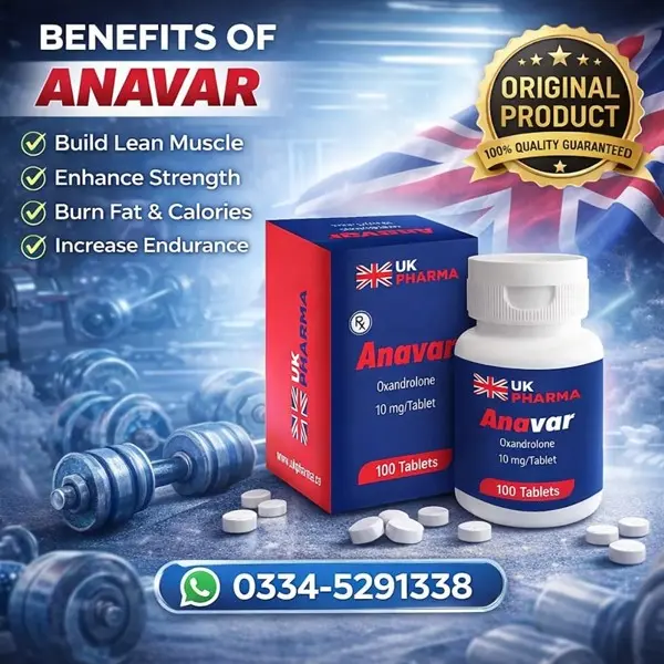 Anavar Oxandrolone 10Mg Tablet In Pakistan
