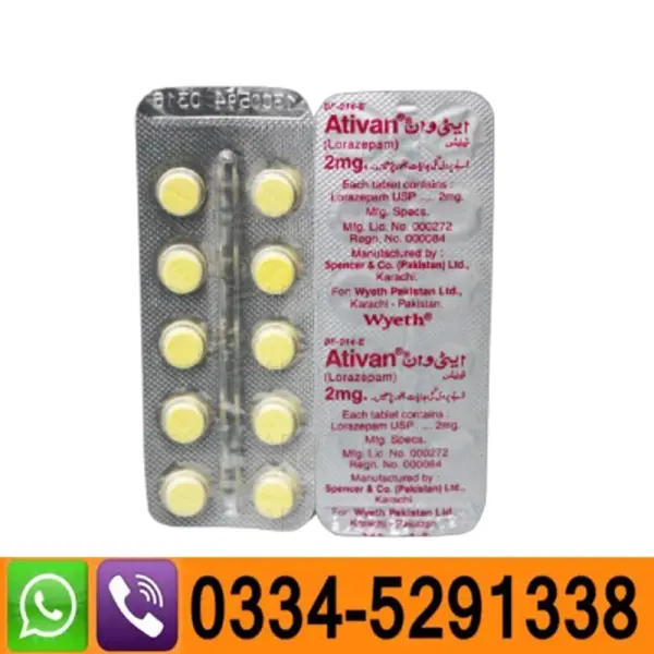 Ativan 2mg Tablet Online Order In Pakistan