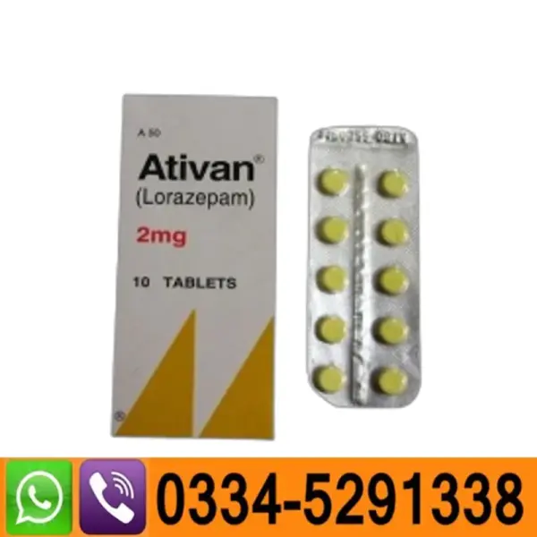Ativan 2mg Tablet Price In Pakistan