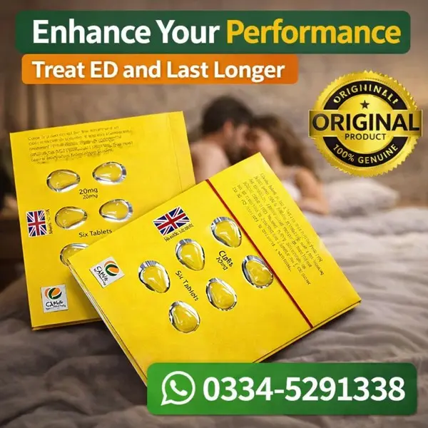 Cialis Pack Of 6 Tablets 20Mg In Pakistan