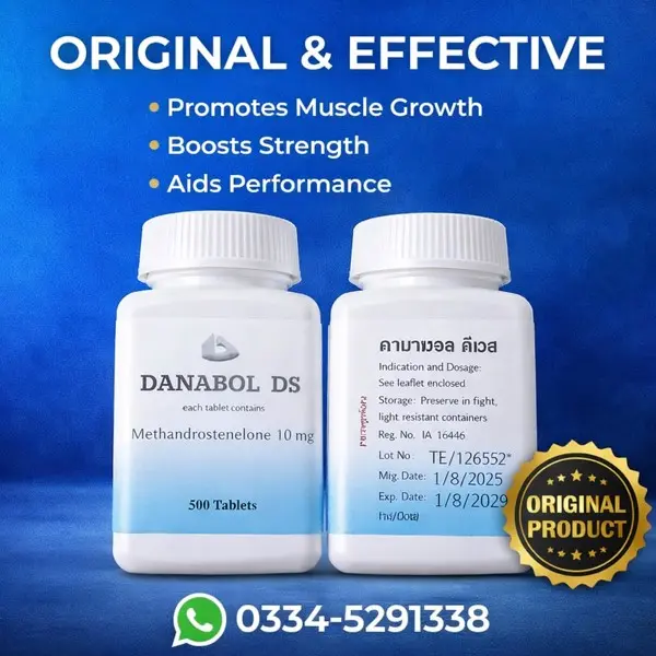 Danabol DS 10Mg 500 Tablets In Pakistan