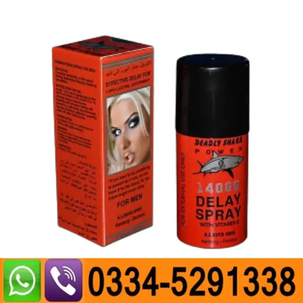 Deadly Shark 14000 Delay Spray In Pakistan