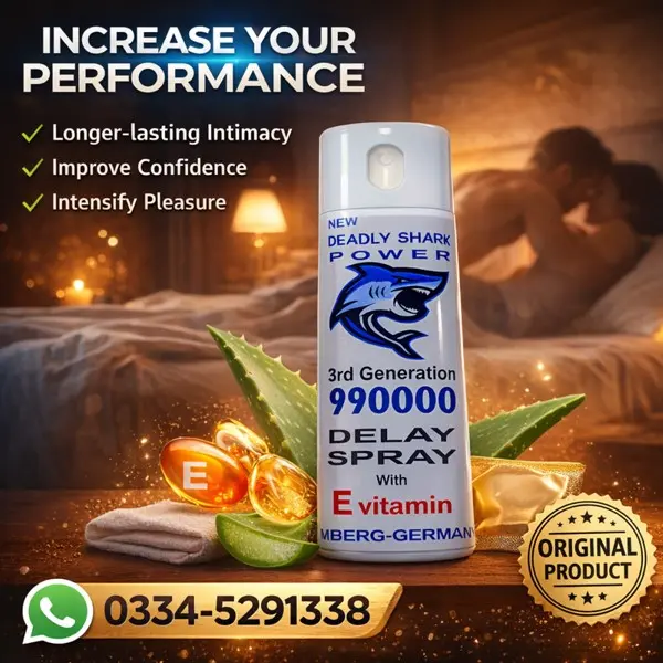 Deadly Shark Power 990000 Delay Spray In Pakistan