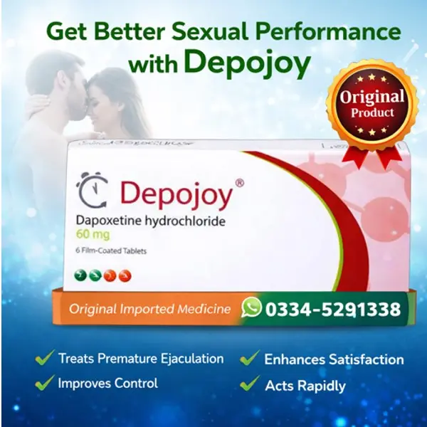 Depojoy Dapoxetine Tablets In Pakistan