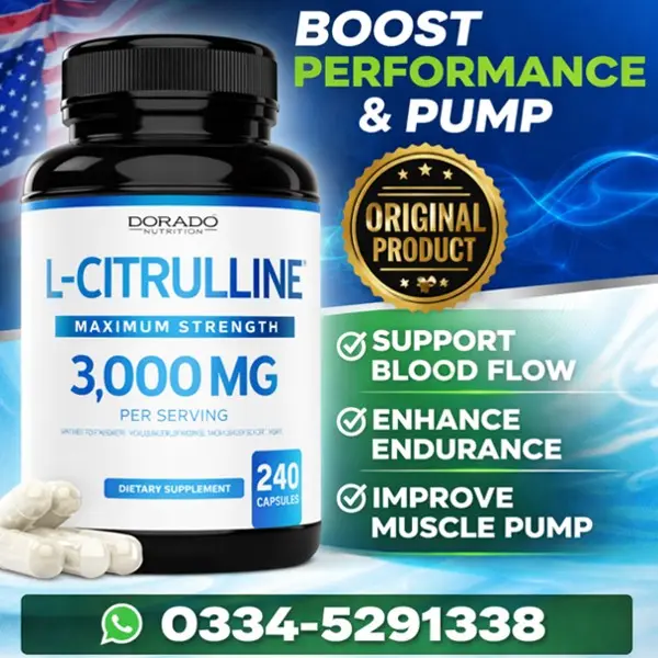 Dorado Nutrition L-Citrulline 3000Mg In Pakistan