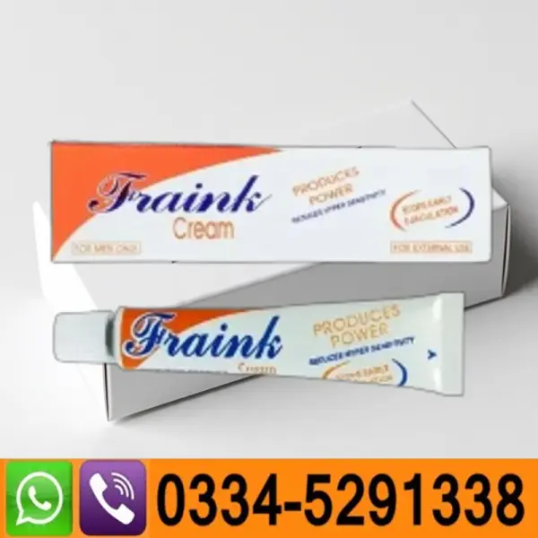 Fraink Delay Cream Price In Pakistan