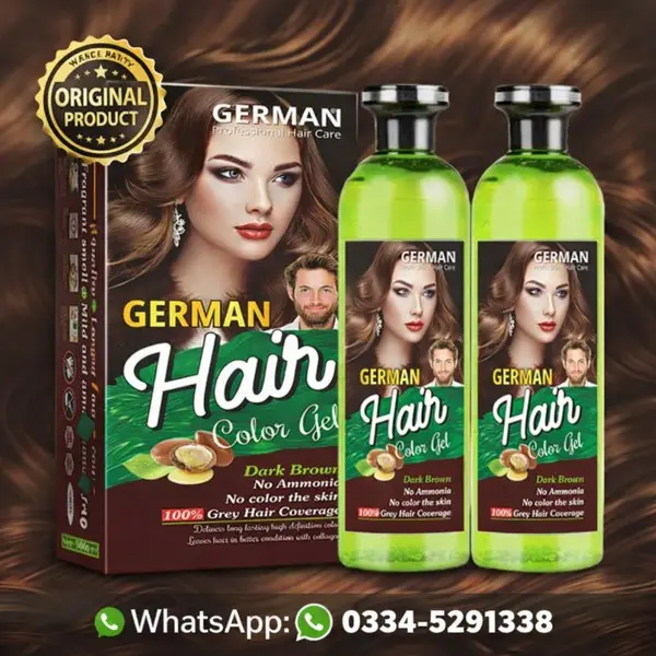 German Hair Color Gel Dark Brown In Pakistan