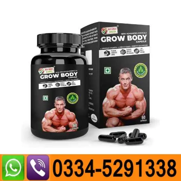 Grow Body Capsule For Weight Gain In Pakistan