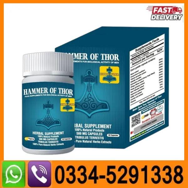 Hammer Of Thor Capsules In Pakistan