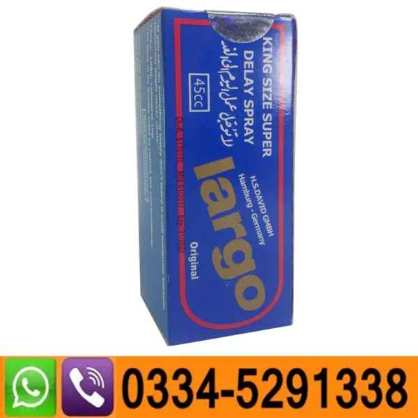 Largo King Size Super Delay Spray 45cc In Pakistan