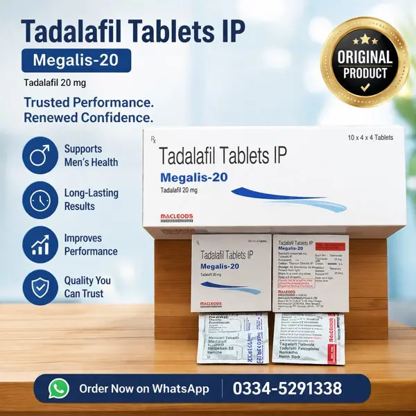 Megalis 20Mg Tablets In Pakistan