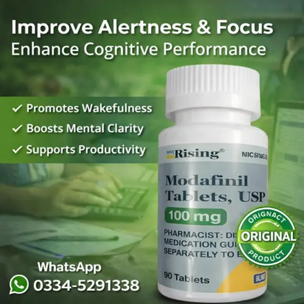 Modafinil Tablets USP 100Mg In Pakistan