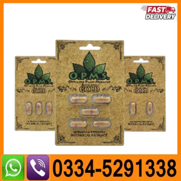 OPMS Gold Kratom Extract Capsules In Pakistan