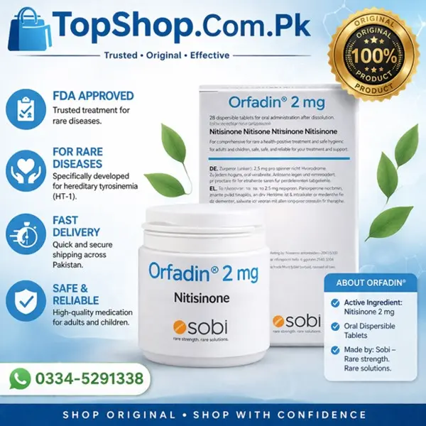 Orfadin 2 Mg Capsules In Pakistan