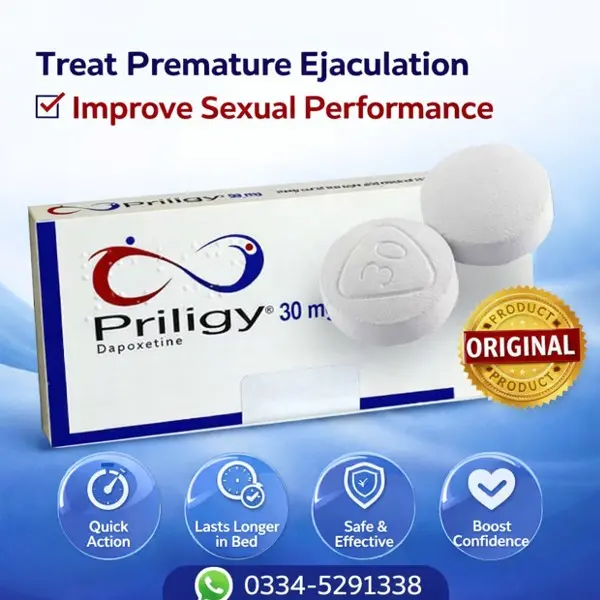 Priligy Dapoxetine 30Mg Tablets In Pakistan