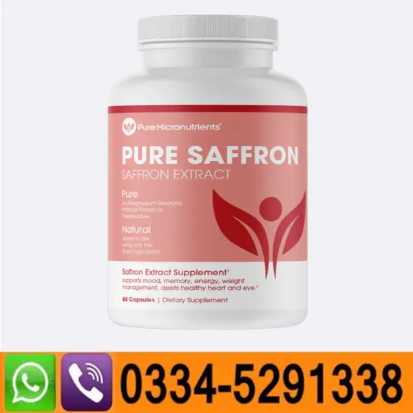 Pure Saffron Extract Capsules Price In Pakistan