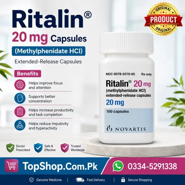 Ritalin 20Mg Capsule In Pakistan