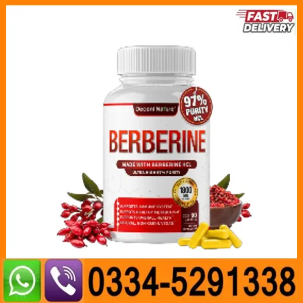 Toplux Nutrition Berberine Extract Capsules In Pakistan