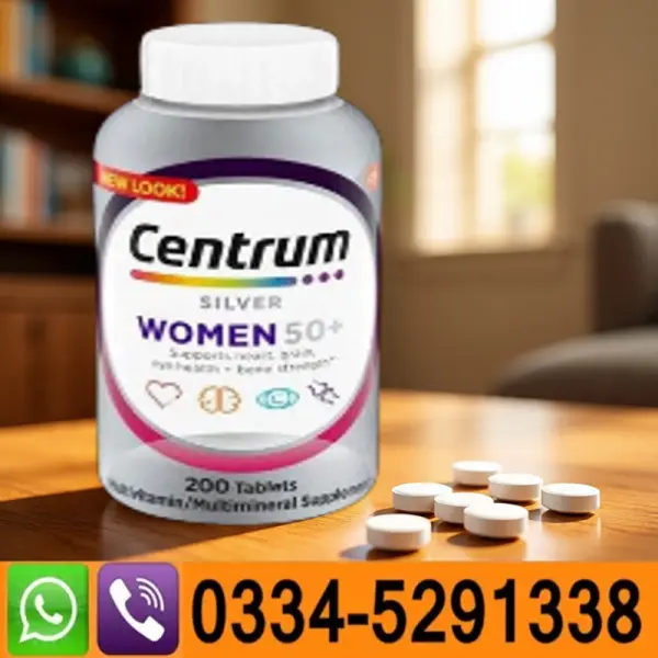USA Centrum Silver Women 50+ 200 Tablets In Pakistan