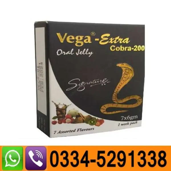 Vega Extra Oral Jelly Cobra 200 In Pakistan