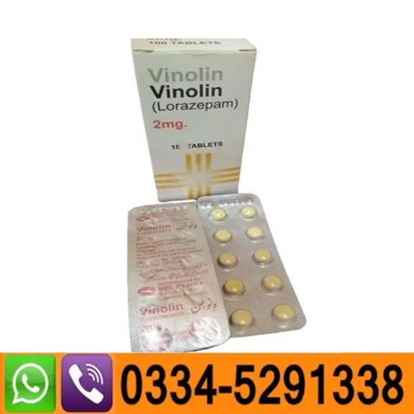 Vinolin Lorazepam 2mg Tablets In Pakistan