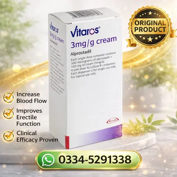 Vitaros Cream In Pakistan