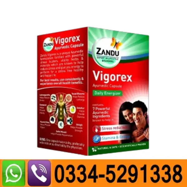 Zandu Vigorex Gold Capsule In Pakistan